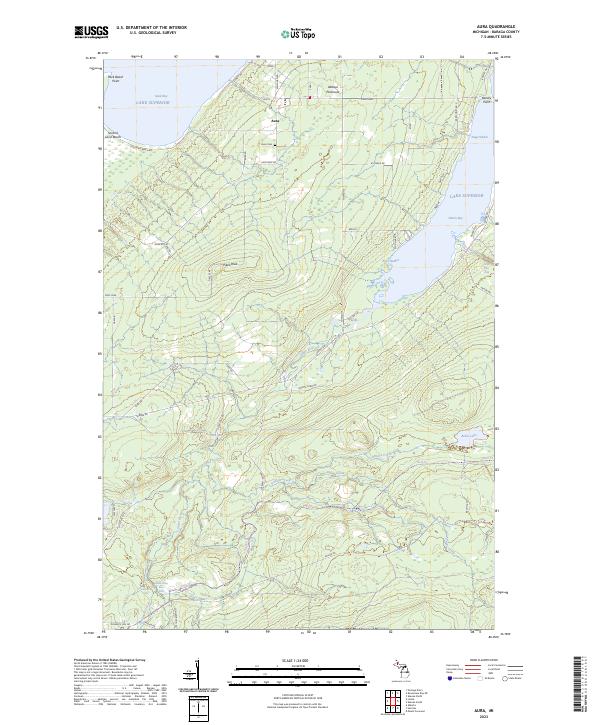 Aura topographic map thumbnail