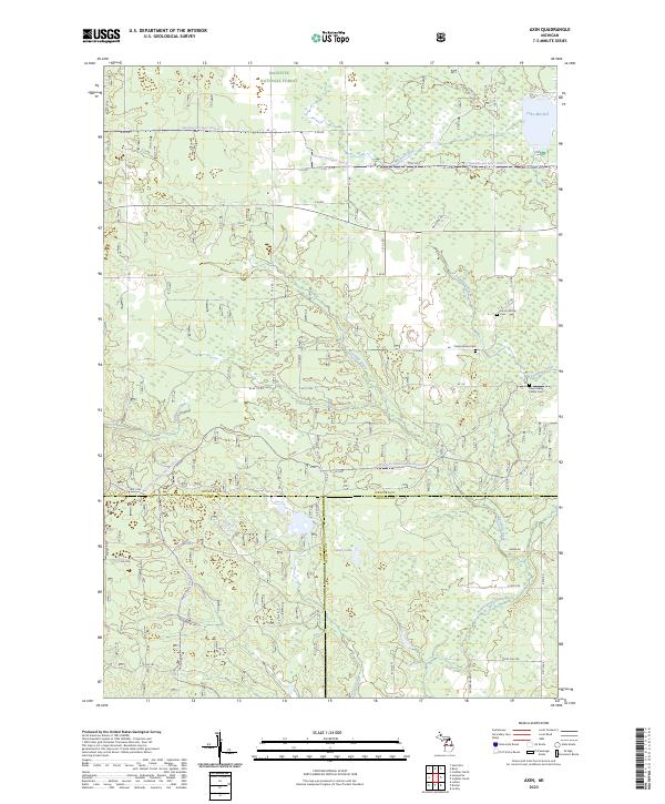 Axin topographic map thumbnail