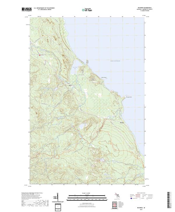 Buckroe topographic map thumbnail