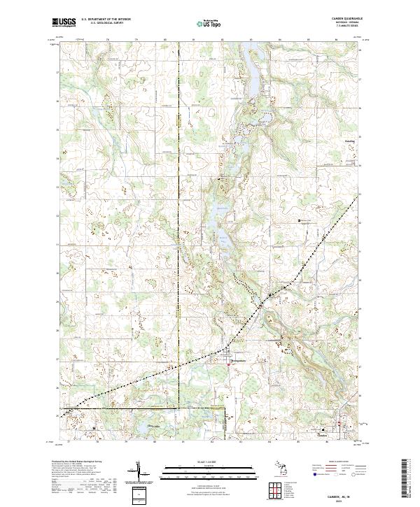 Camden topographic map thumbnail
