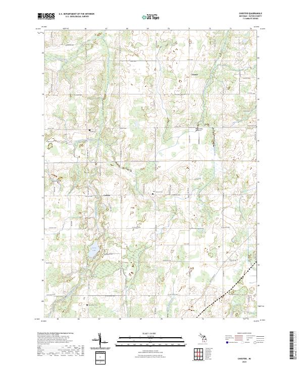 Chester topographic map thumbnail