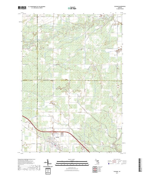 Coleman topographic map thumbnail