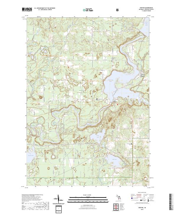 Croton topographic map thumbnail