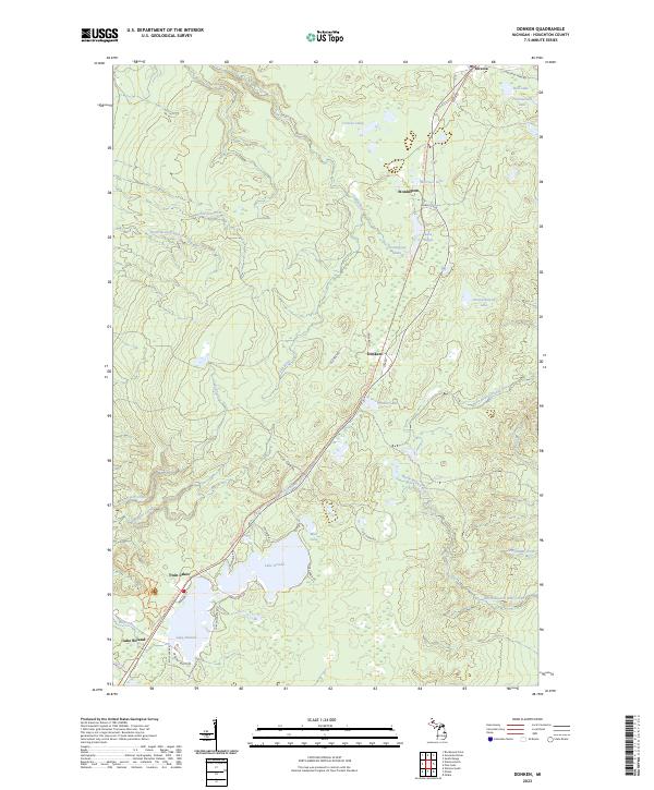 Donken topographic map thumbnail