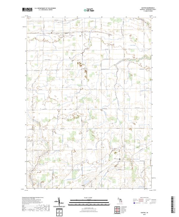 Easton topographic map thumbnail