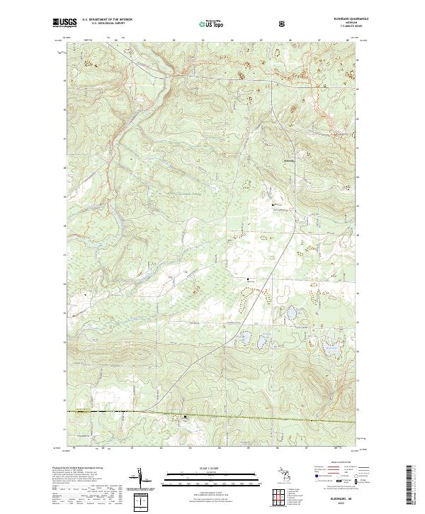 Eldorado topographic map thumbnail