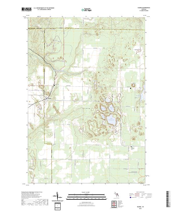 Elmira topographic map thumbnail