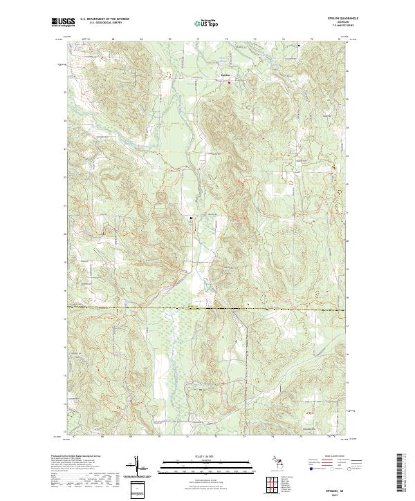 Epsilon topographic map thumbnail