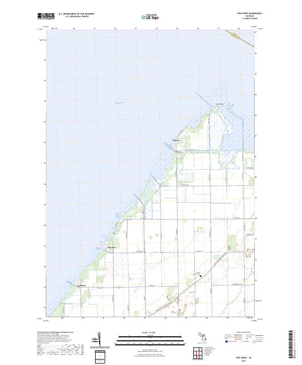 Fish Point topographic map thumbnail