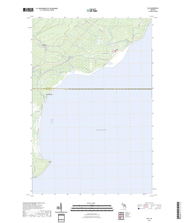Gay topographic map thumbnail