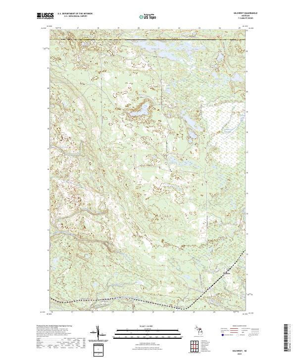 Gilchrist topographic map thumbnail