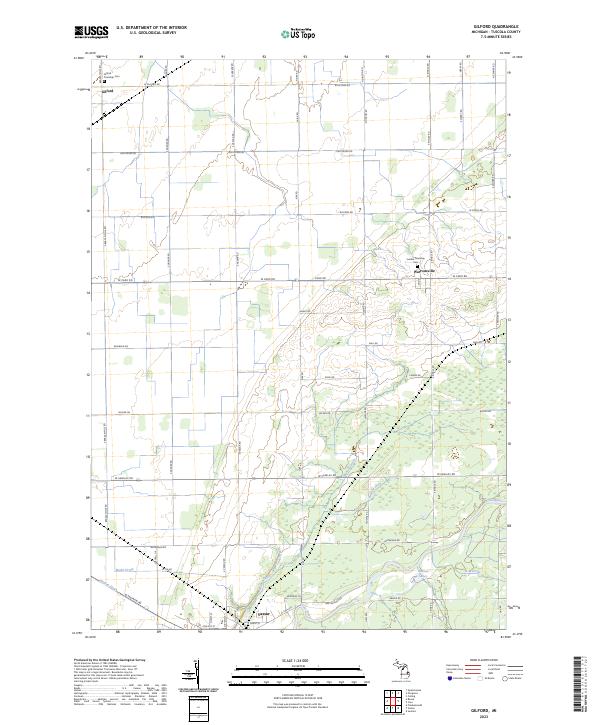 Gilford topographic map thumbnail