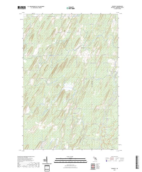 Gourley topographic map thumbnail