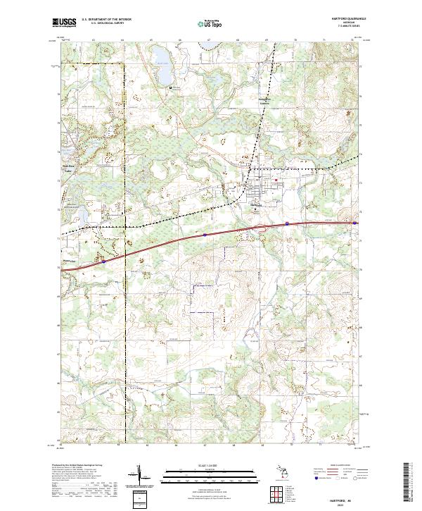Hartford 2023 topographic map thumbnail