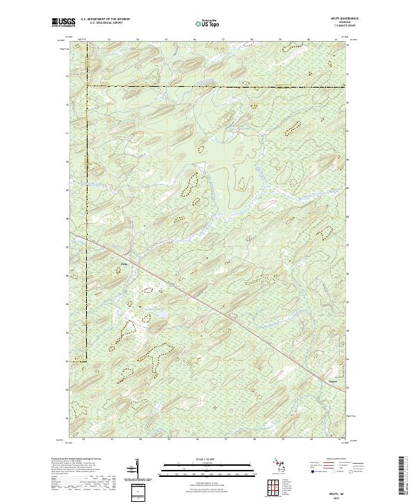 Helps topographic map thumbnail
