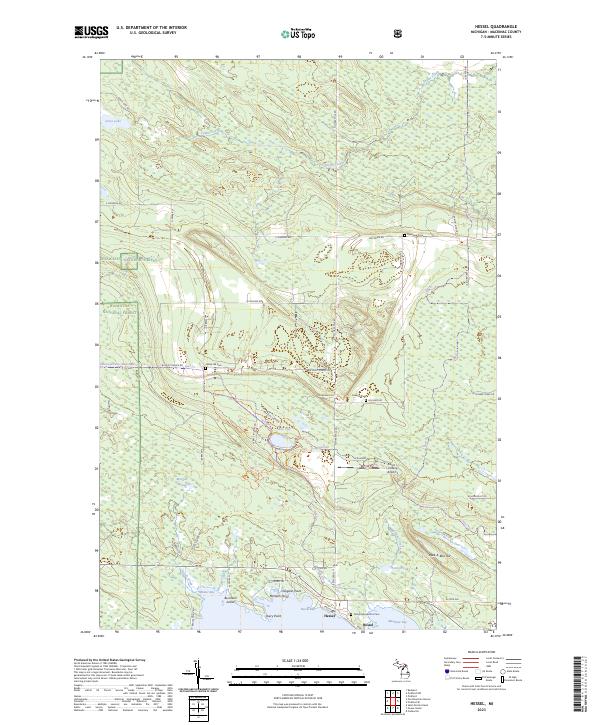 Hessel topographic map thumbnail