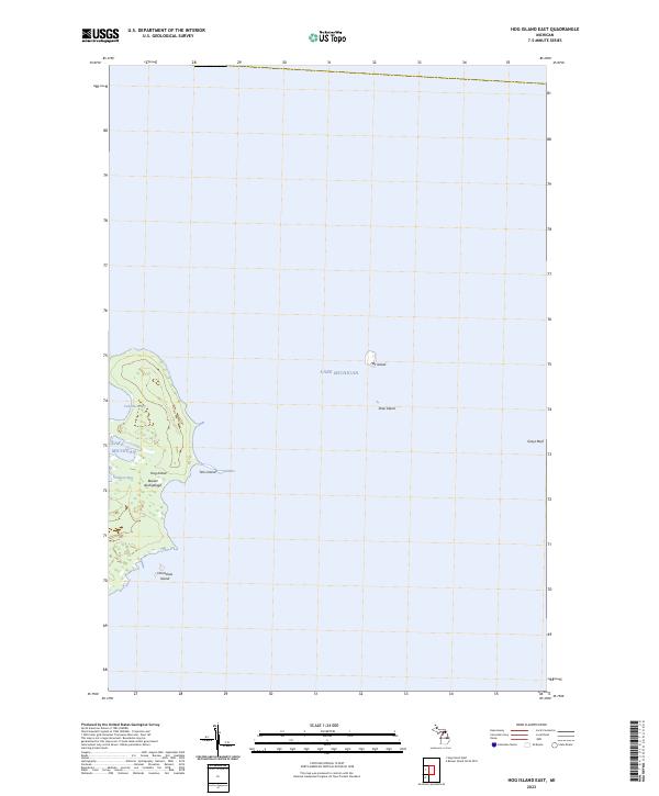 Hog Island East topographic map thumbnail