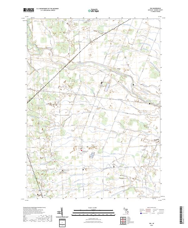 Ida topographic map thumbnail