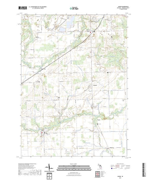 Jasper topographic map thumbnail