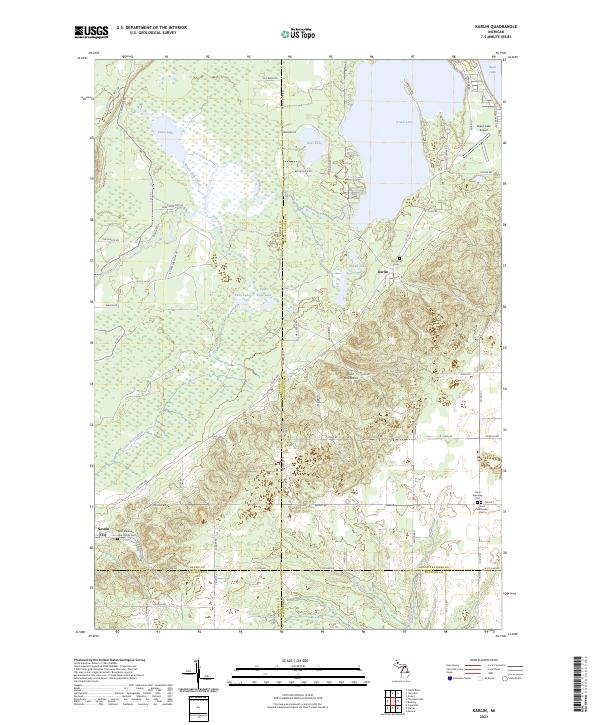 Karlin topographic map thumbnail