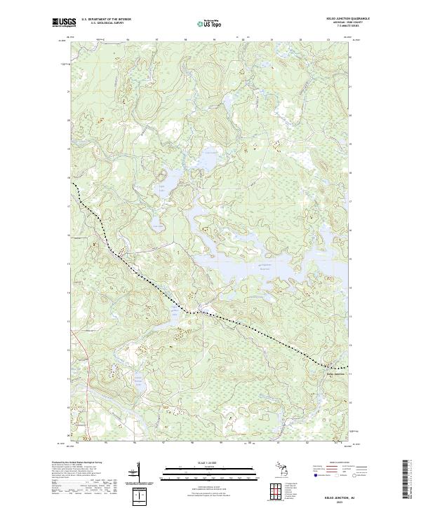 Kelso Junction topographic map thumbnail