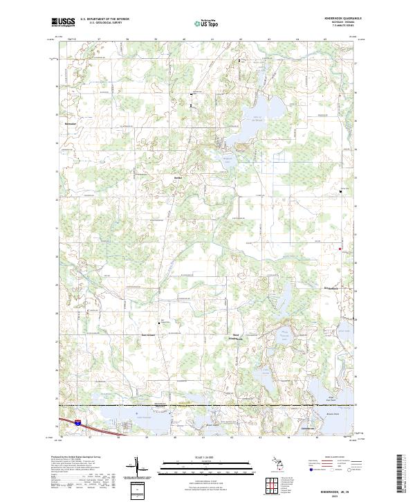 Kinderhook topographic map thumbnail