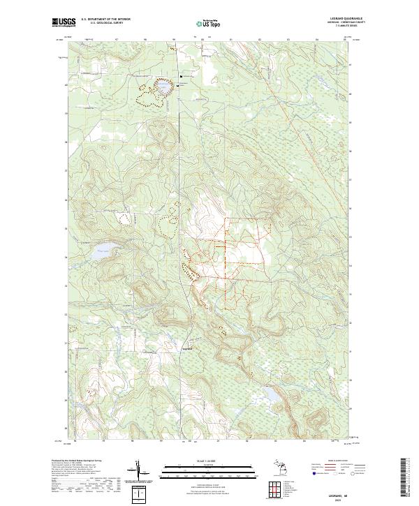 Legrand topographic map thumbnail