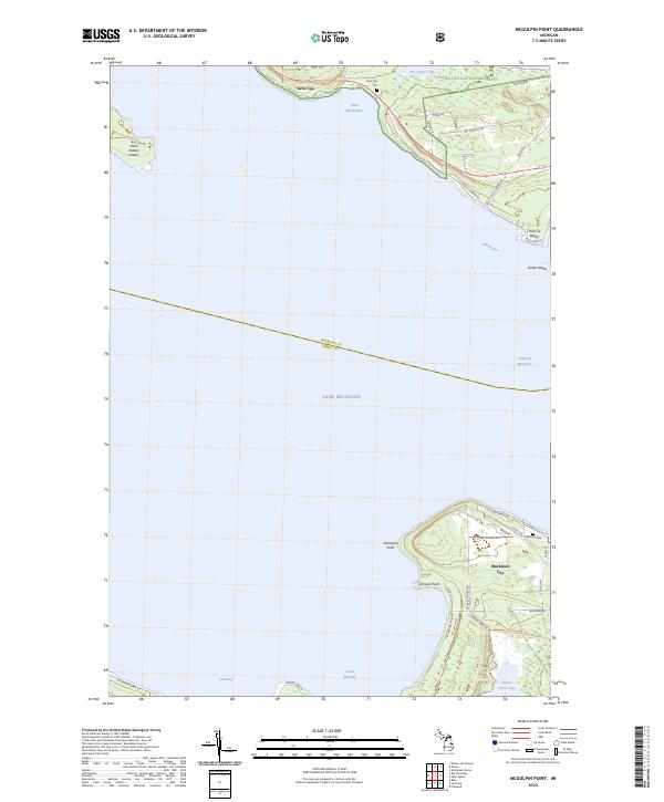 McGulpin Point topographic map thumbnail