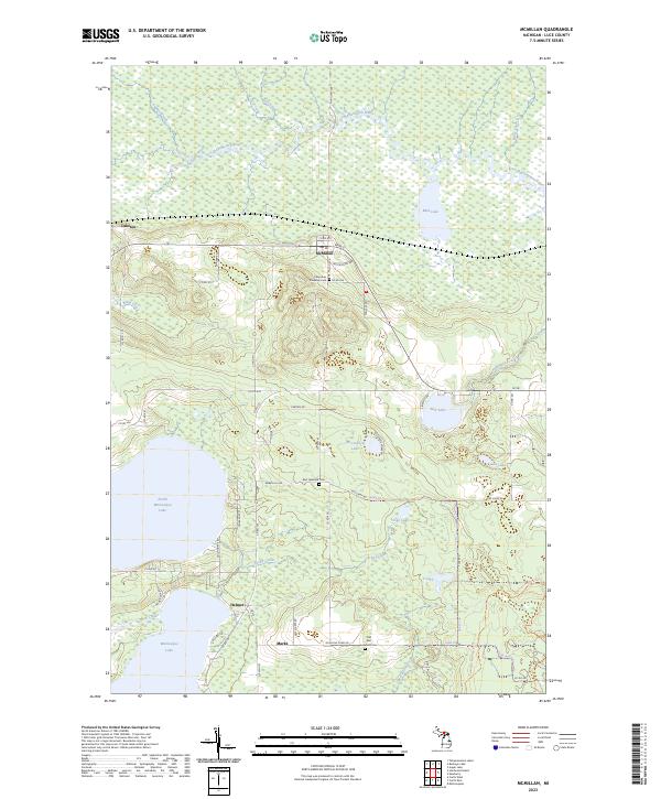 McMillan topographic map thumbnail