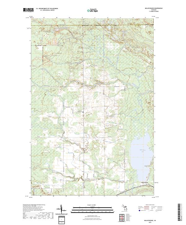 Millecoquins 2023 topographic map thumbnail
