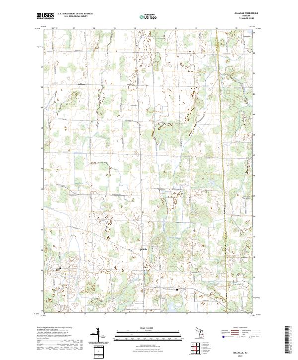 Millville topographic map thumbnail