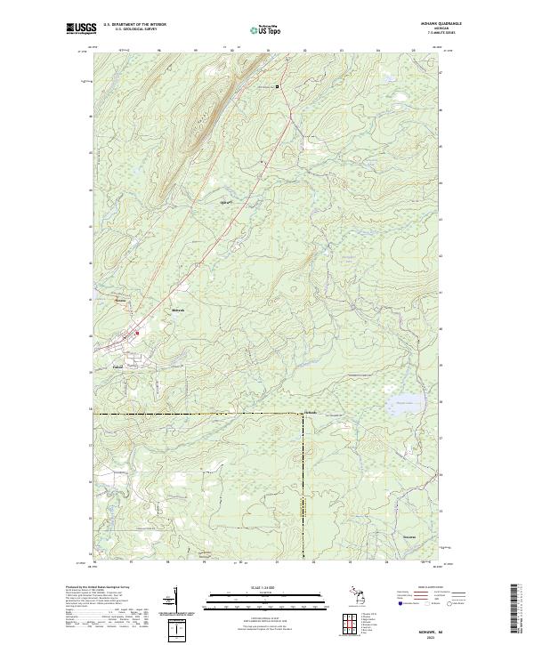 Mohawk topographic map thumbnail