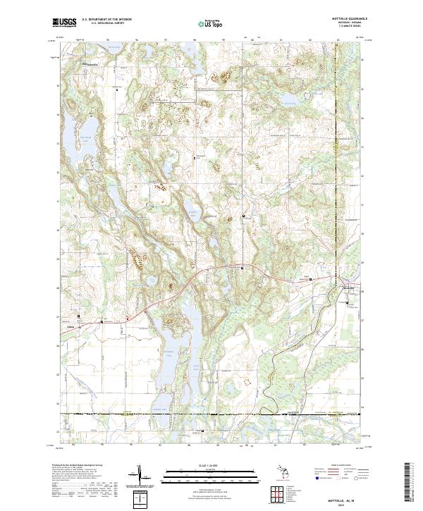 Mottville 2023 topographic map thumbnail