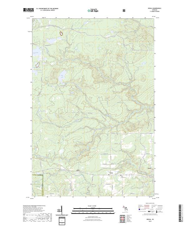 Nisula topographic map thumbnail