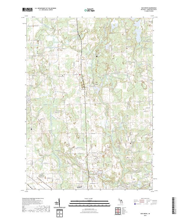 Oak Grove topographic map thumbnail