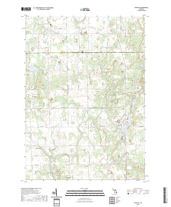 Otisville topographic map thumbnail