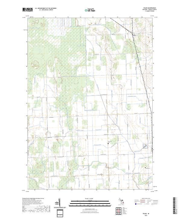 Palms 2023 topographic map thumbnail