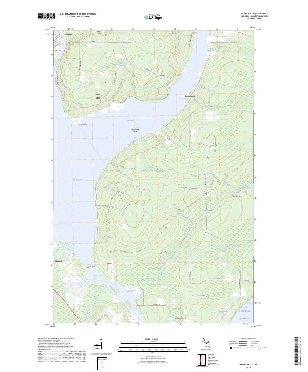 Point Mills topographic map thumbnail