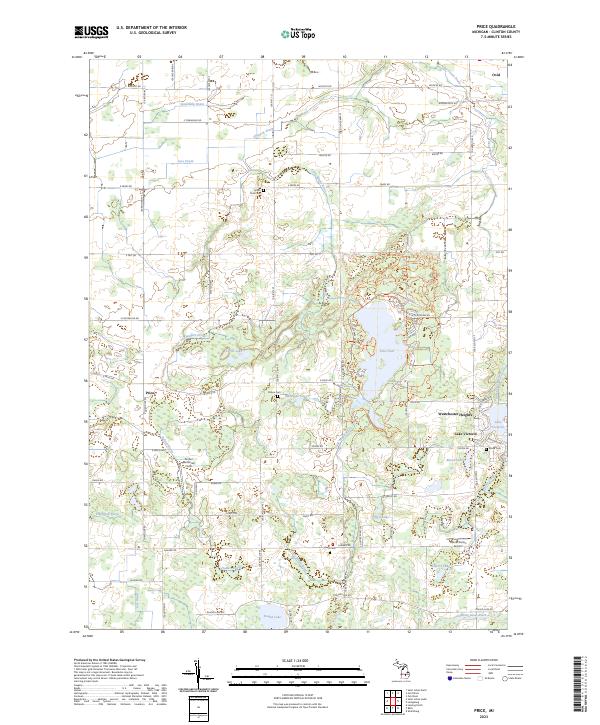 Price 2023 topographic map thumbnail