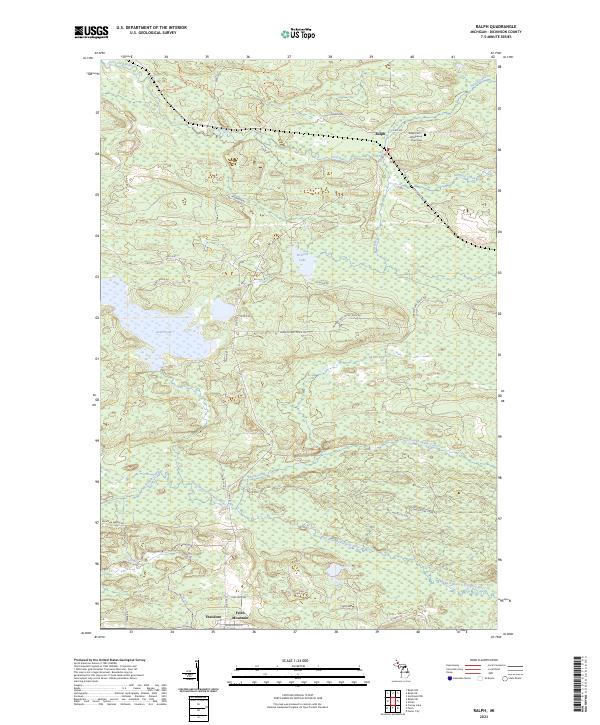 Ralph topographic map thumbnail