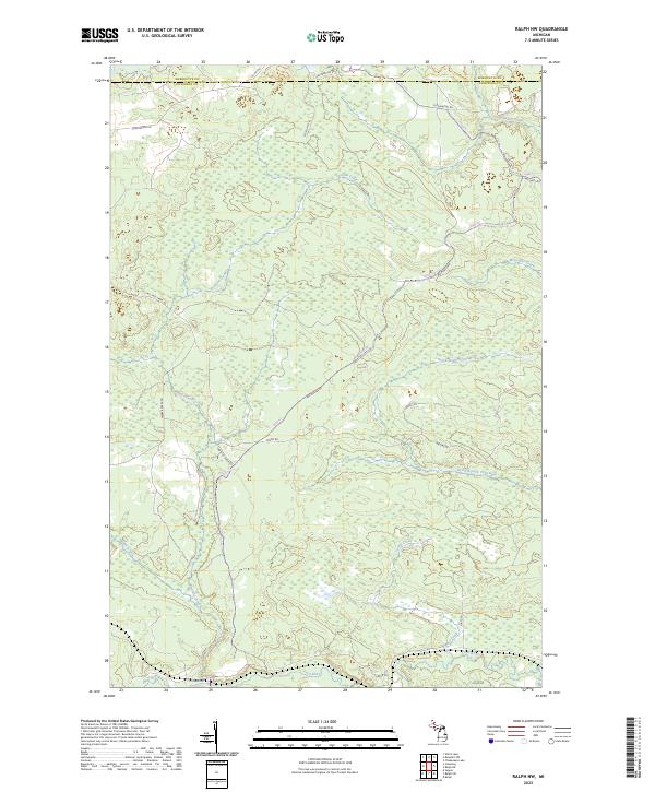 Ralph NW 2023 topographic map thumbnail