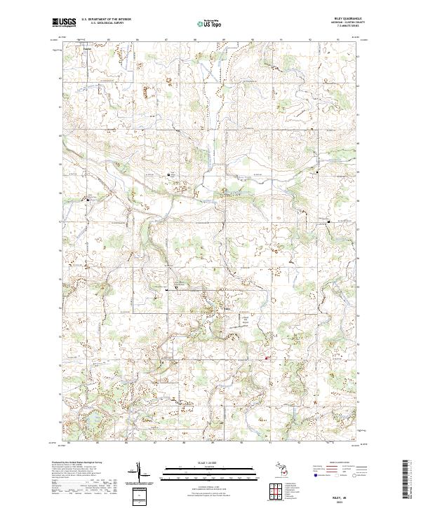 Riley topographic map thumbnail