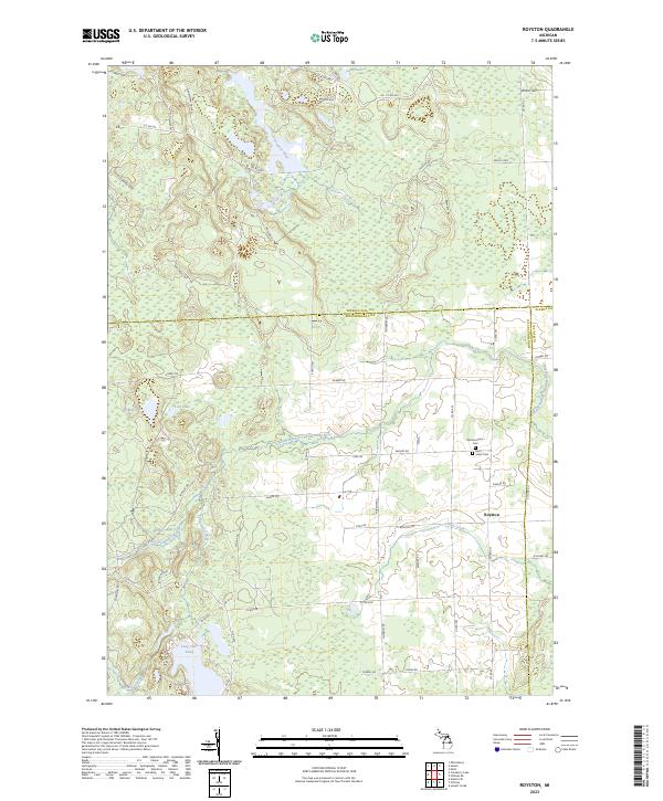 Royston topographic map thumbnail