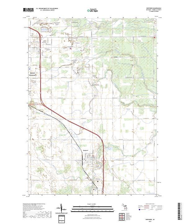 Shepherd 2023 topographic map thumbnail