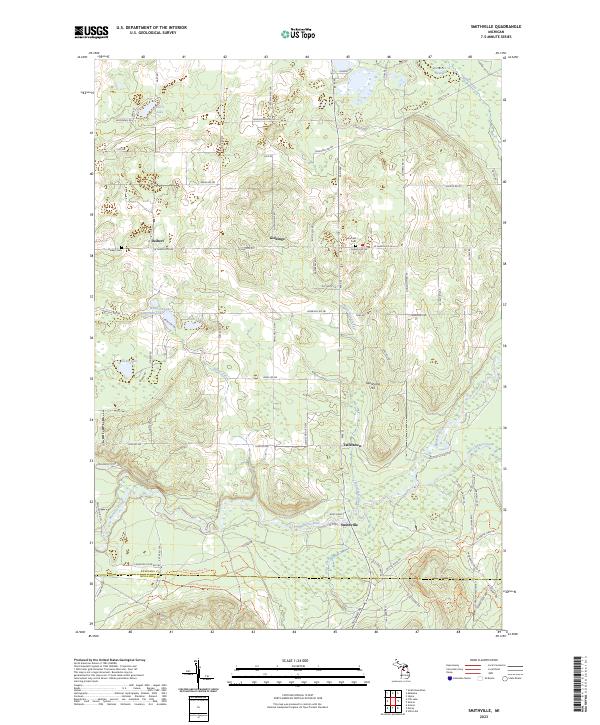 Smithville 2023 topographic map thumbnail