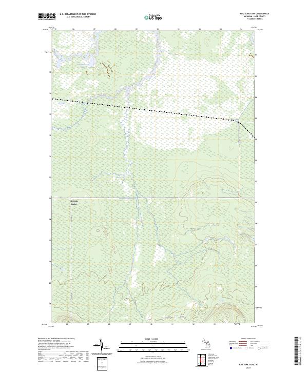 Soo Junction topographic map thumbnail