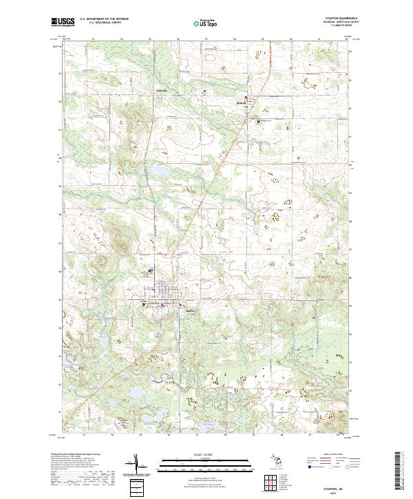 Stanton topographic map thumbnail