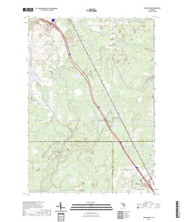 Sterling NW topographic map thumbnail