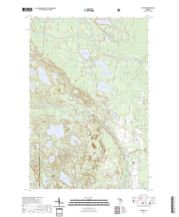 Steuben topographic map thumbnail