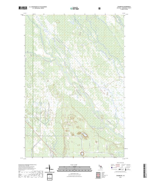Steuben NE 2023 topographic map thumbnail